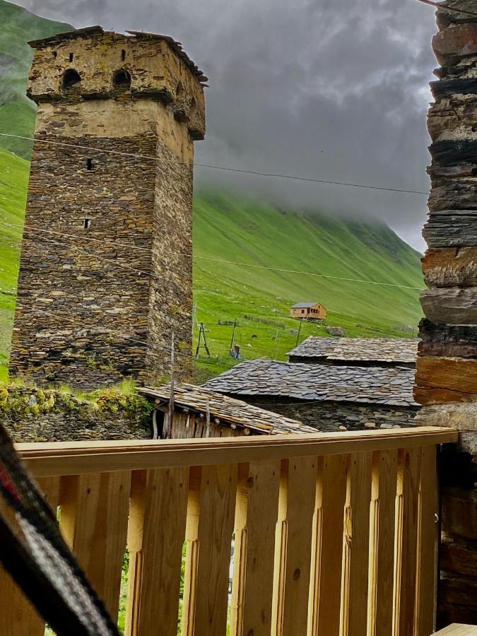 Nizharadze'S Tower Hotel Ushguli Exterior photo